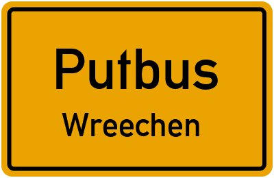 Straßenverzeichnis Putbus Wreechen