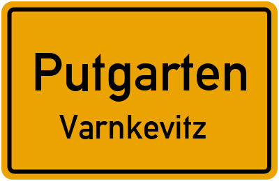 Straßenverzeichnis Putgarten Varnkevitz