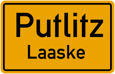 Straßenverzeichnis Putlitz Laaske