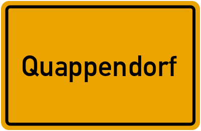 Quappendorf in Brandenburg