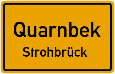 Straßenverzeichnis Quarnbek Strohbrück