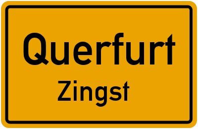 Straßenverzeichnis Querfurt Zingst