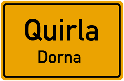 Straßenverzeichnis Quirla Dorna