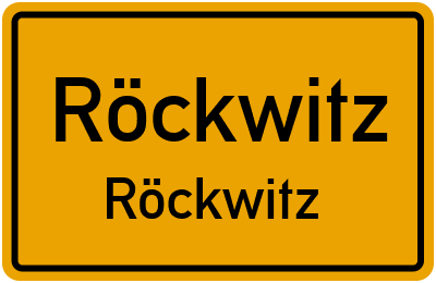 Straßenverzeichnis Röckwitz Röckwitz