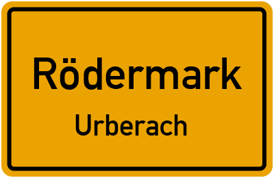 Straßenverzeichnis Rödermark Urberach