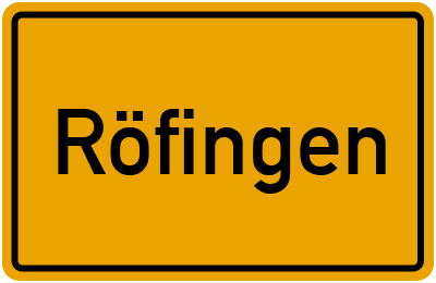 Röfingen in Bayern