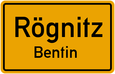 Straßenverzeichnis Rögnitz Bentin