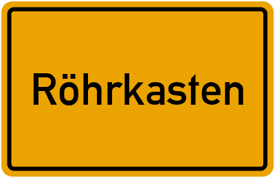 Röhrkasten in Niedersachsen
