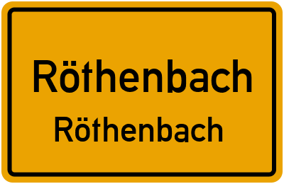 Straßenverzeichnis Röthenbach Röthenbach