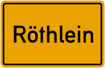 Röthlein in Bayern