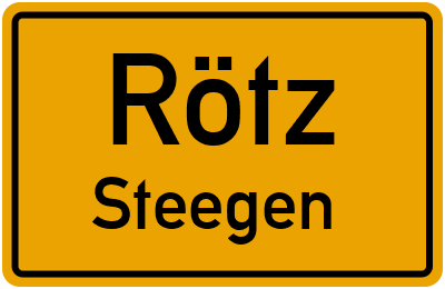 Straßenverzeichnis Rötz Steegen