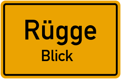 Straßenverzeichnis Rügge Blick