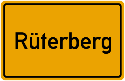 Rüterberg in Mecklenburg-Vorpommern