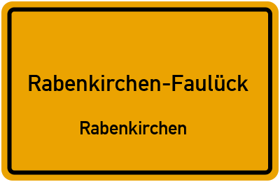 Straßenverzeichnis Rabenkirchen-Faulück Rabenkirchen