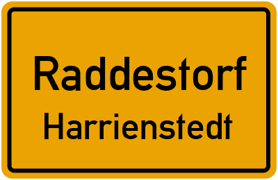 Straßenverzeichnis Raddestorf Harrienstedt