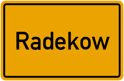 Radekow in Brandenburg