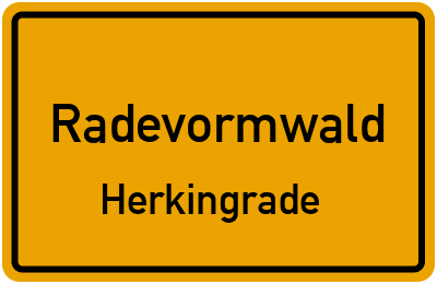 Straßenverzeichnis Radevormwald Herkingrade