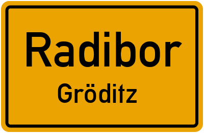 Straßenverzeichnis Radibor Gröditz
