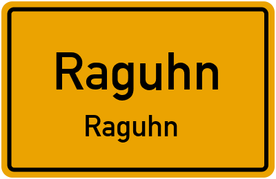 Straßenverzeichnis Raguhn Raguhn