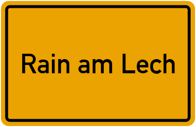 Branchenbuch Rain am Lech, Bayern