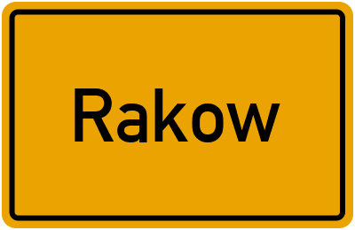 Rakow in Mecklenburg-Vorpommern