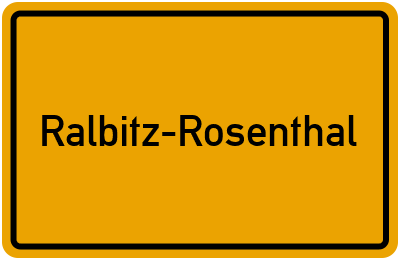Ralbitz-Rosenthal in Sachsen