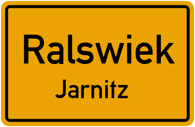Straßenverzeichnis Ralswiek Jarnitz