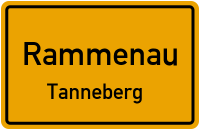 Straßenverzeichnis Rammenau Tanneberg