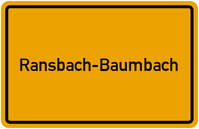 Branchenbuch Ransbach-Baumbach, Rheinland-Pfalz
