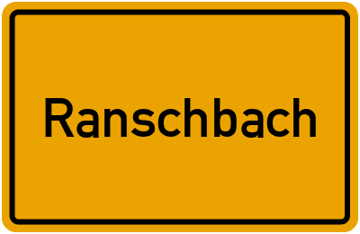 Branchenbuch Ranschbach, Rheinland-Pfalz