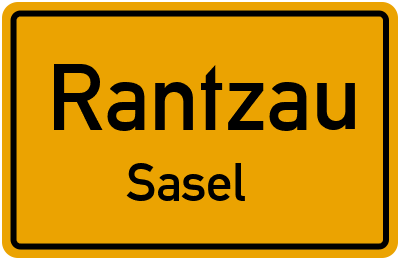 Straßenverzeichnis Rantzau Sasel
