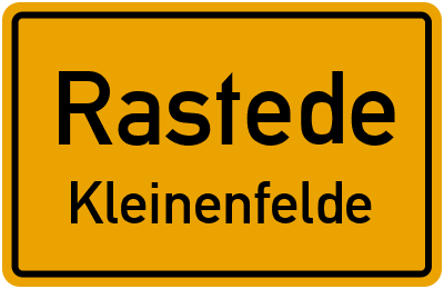 Straßenverzeichnis Rastede Kleinenfelde
