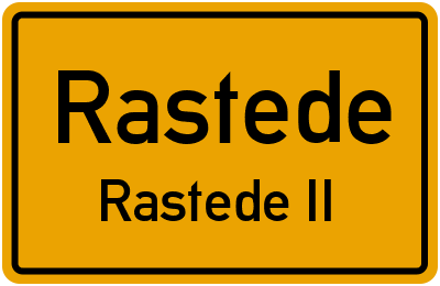 Straßenverzeichnis Rastede Rastede II