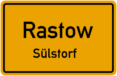Straßenverzeichnis Rastow Sülstorf