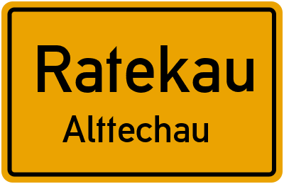 Straßenverzeichnis Ratekau Alttechau