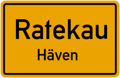 Straßenverzeichnis Ratekau Häven