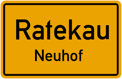 Straßenverzeichnis Ratekau Neuhof