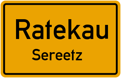 Straßenverzeichnis Ratekau Sereetz