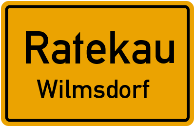 Straßenverzeichnis Ratekau Wilmsdorf