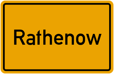Branchenbuch Rathenow, Brandenburg