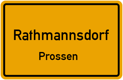 Straßenverzeichnis Rathmannsdorf Prossen