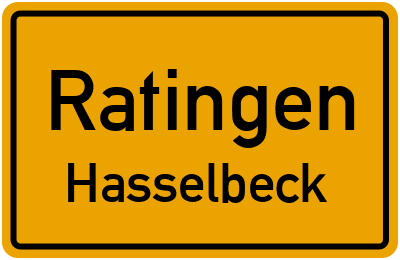Straßenverzeichnis Ratingen Hasselbeck