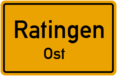 Straßenverzeichnis Ratingen Ost