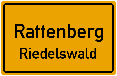 Straßenverzeichnis Rattenberg Riedelswald