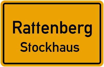 Ortsschild Rattenberg Stockhaus