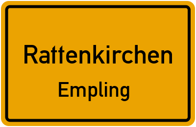 Straßenverzeichnis Rattenkirchen Empling