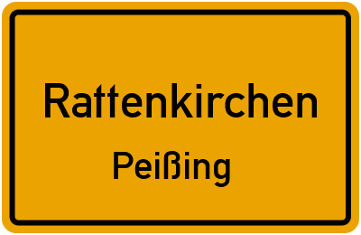 Straßenverzeichnis Rattenkirchen Peißing