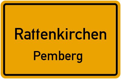 Straßenverzeichnis Rattenkirchen Pemberg