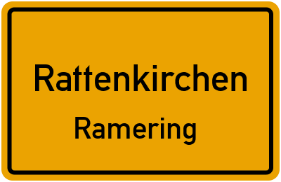 Straßenverzeichnis Rattenkirchen Ramering