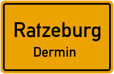 Straßenverzeichnis Ratzeburg Dermin